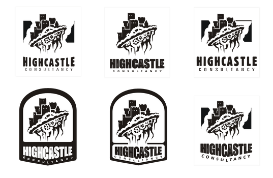 HIghcastle Consultancy Logotype Design