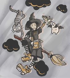 too late for witchsona week