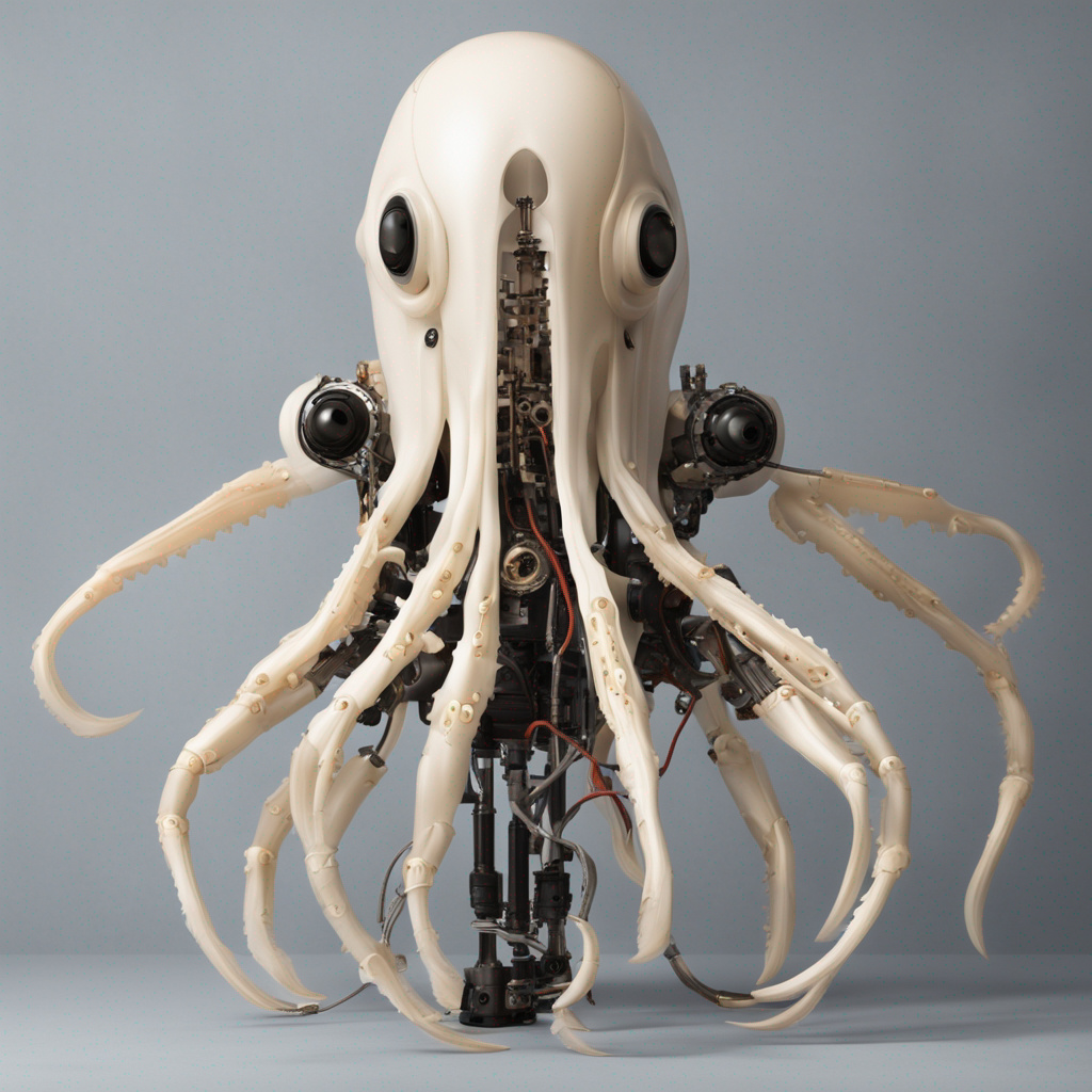 Squid robot by ultramegahaydem on DeviantArt