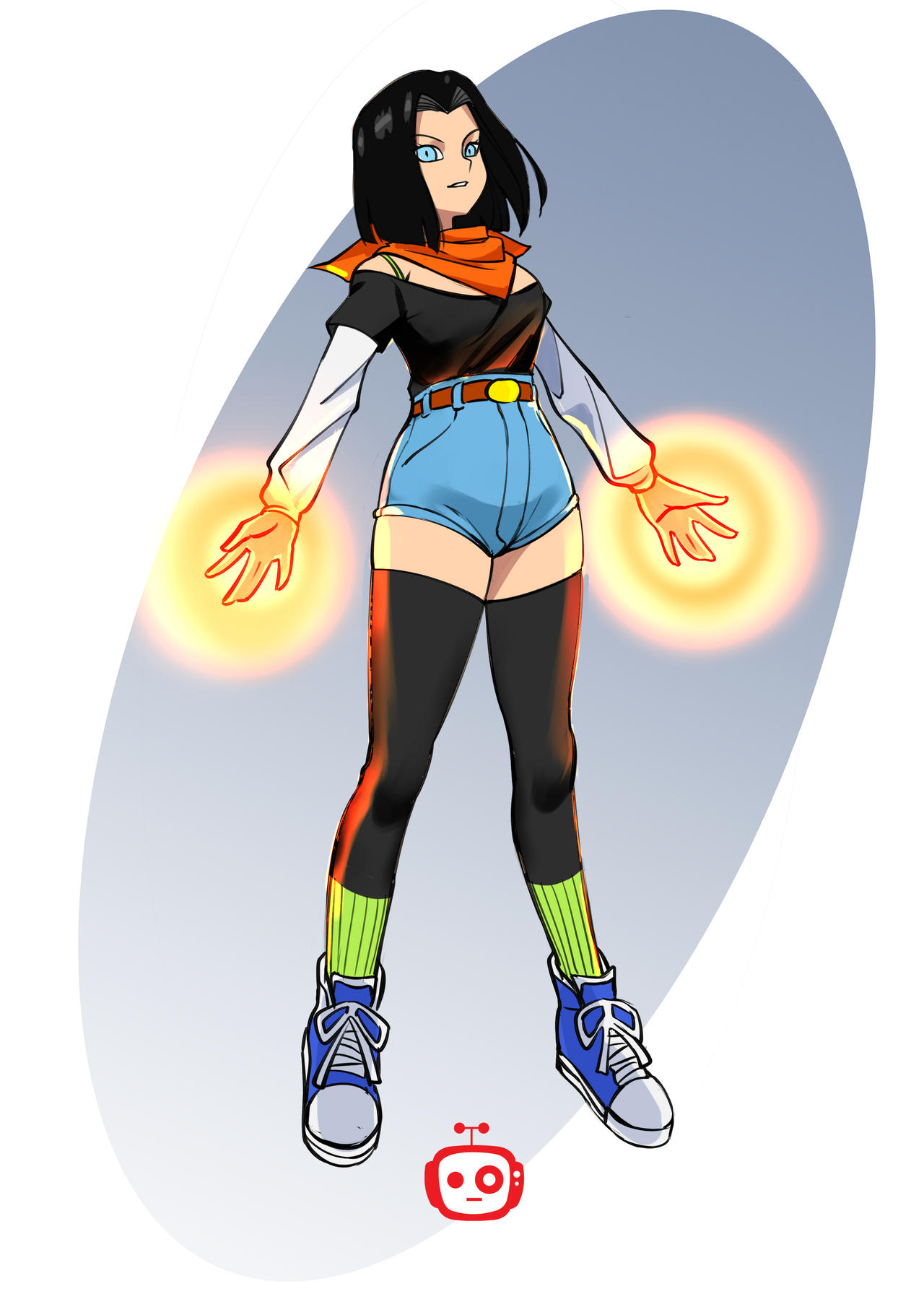 Android 17 Genderbend female by AtariBetch on DeviantArt