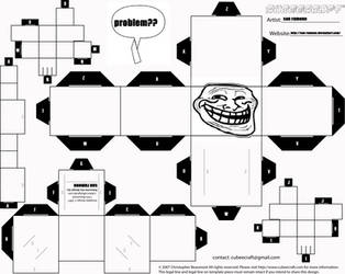 troll face cubee