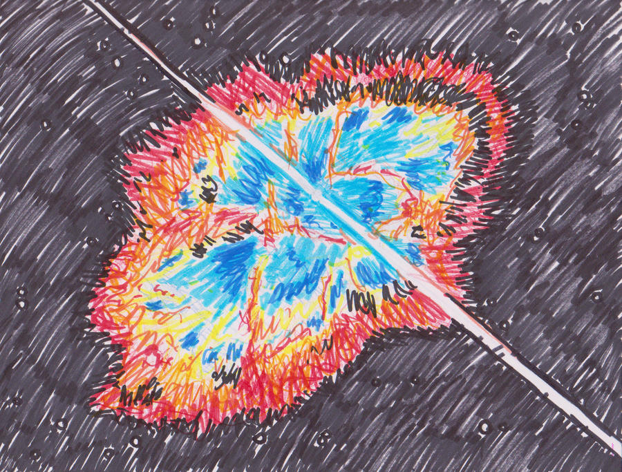 Explosion_of_a_Star by SamansSuperScribbles on DeviantArt