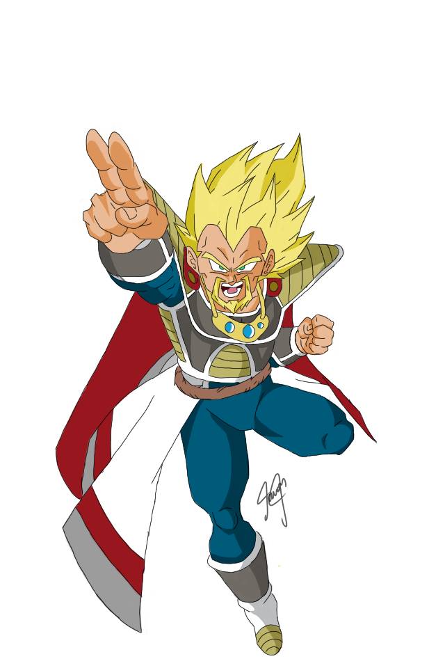 ssj2 Vegeta U13 by Blood-Splach on DeviantArt