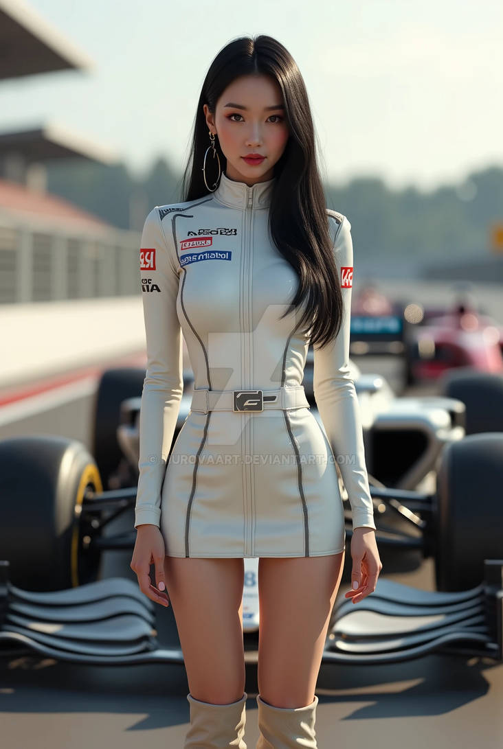 Girl Racer Pretty Girl Racing by murovaart on DeviantArt