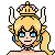 Bowsette Pixel (Blonde)