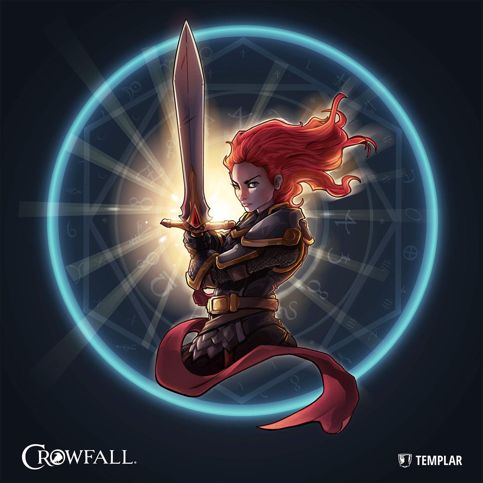 Crowfall Templar Poster