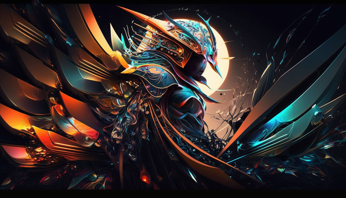 Abstract Warrior Pattern Warrior abstract by Tryintogetthere on DeviantArt