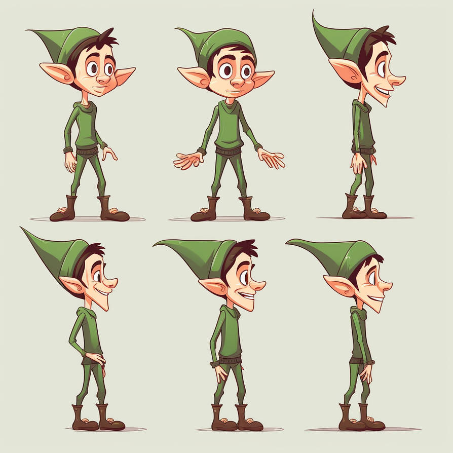 Cartoon Character Sheets by Tryintogetthere on DeviantArt