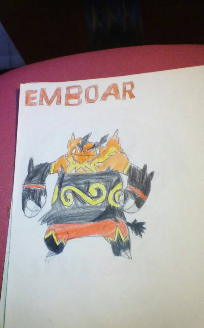 Emboar by MasterThunda22 on DeviantArt