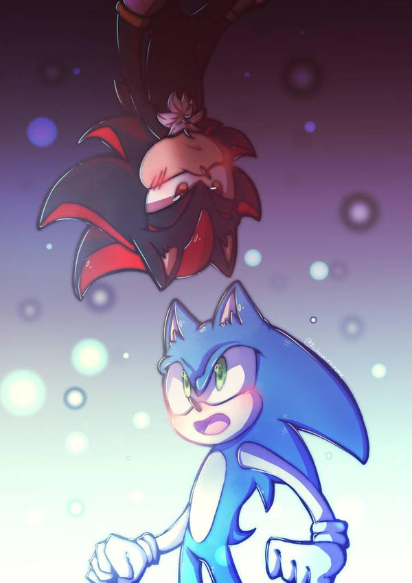 Shadow Halftone Rivals Rivals - Sonic Shadow by NinooTNY on DeviantArt