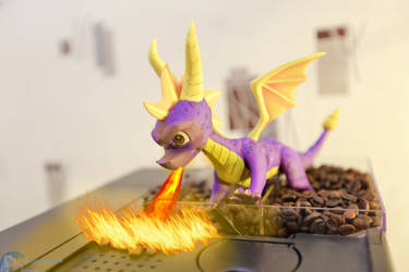 Spyro the Coffee roast Dragon