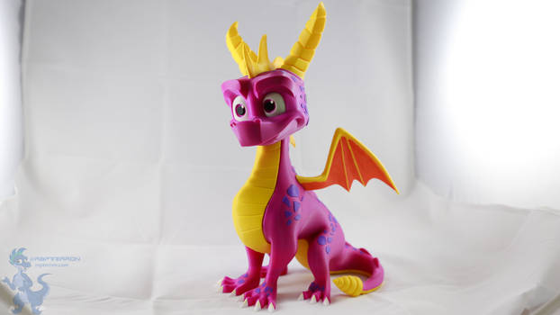 Spyro the Dragon 3D Printed (35cm tall)