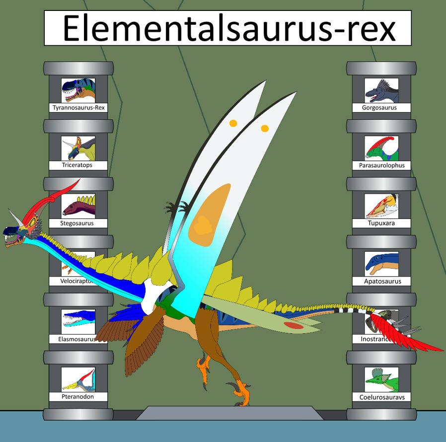 Elemental Hybrid Elementalsaurus-Rex