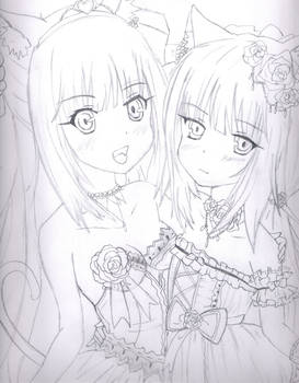 Wedding Girls sketch