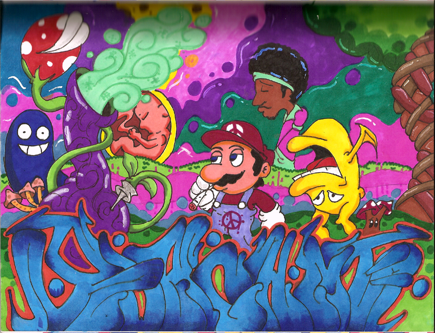 Roach - Mario's Acid trip