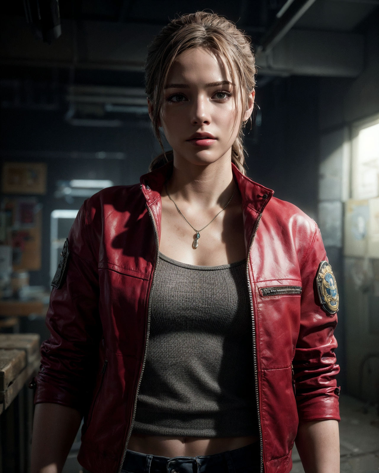 Red Jacket Frame Red jacket girl by Nagokilla on DeviantArt