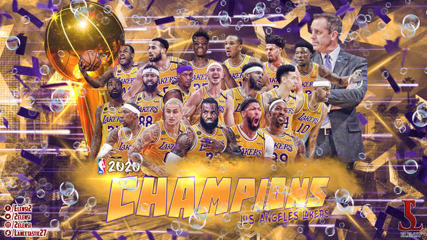 Los Angeles Lakers 2020 NBA Champions Wallpaper