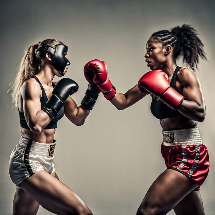 Women In Boxing Boxing 2409a by JadawinJannings on DeviantArt