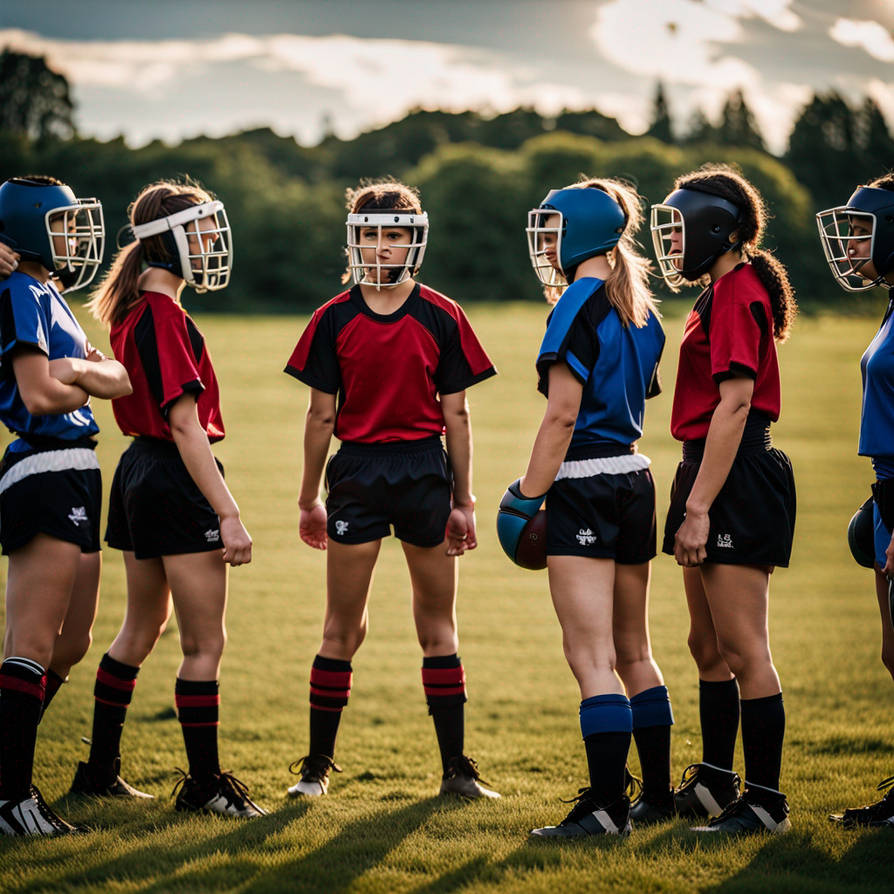Two Teams Of Five Teenage Girls Meet Up For A Gang by tomboy888888 on ...