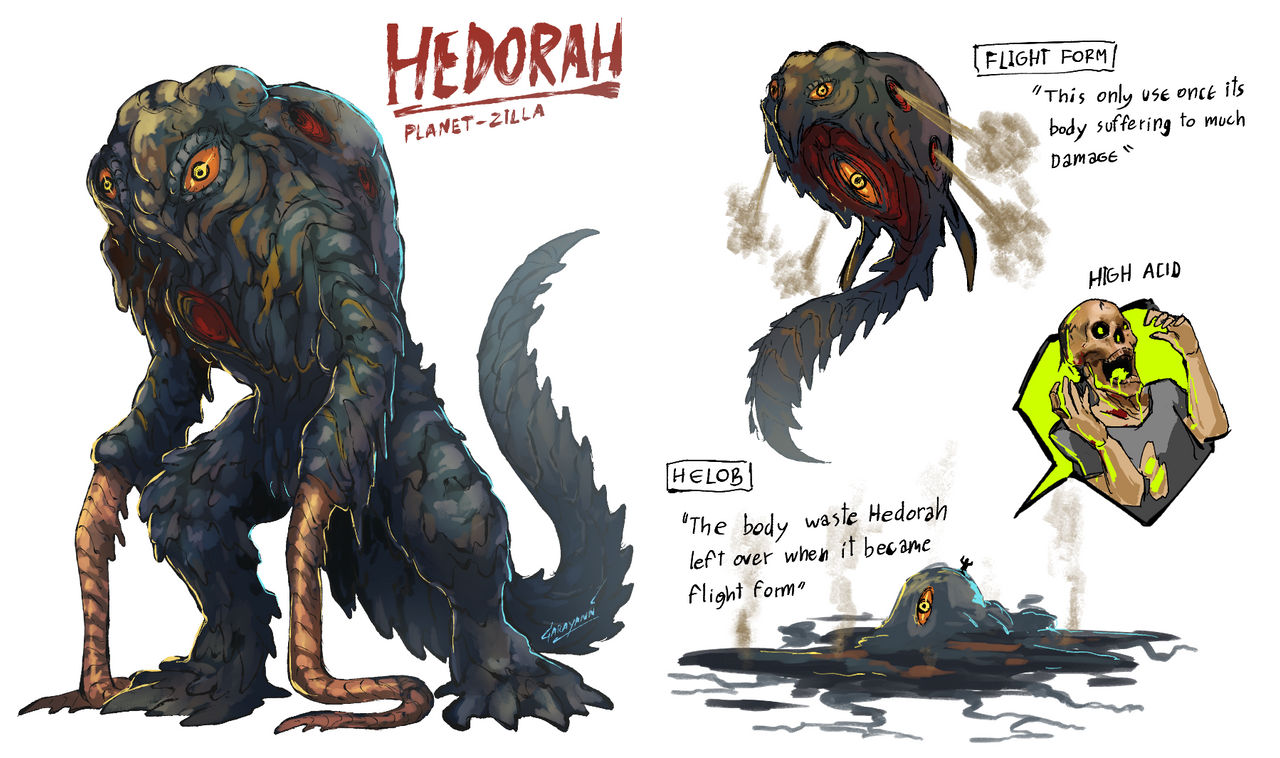 Super Godzilla Hedorah by GARAYANN on DeviantArt