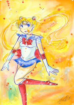 Happy Sailor Moon