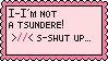 I'm not a tsundere! [STAMP] by SilverCelestt777