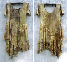 ecoprint refashion cotton tee foundation