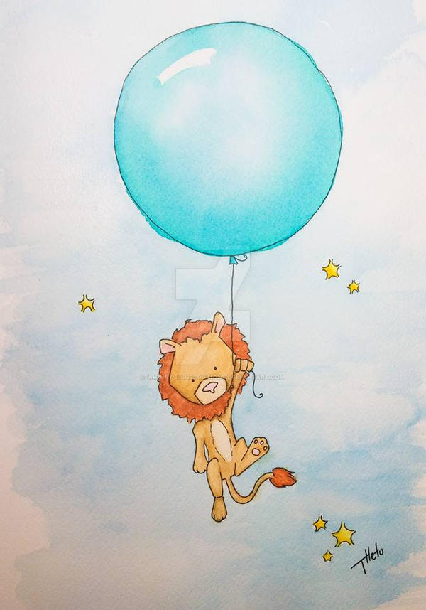 Little Lion Big Adventure by Whimsy-Illustrations