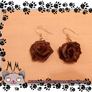 Red Roses Earrings