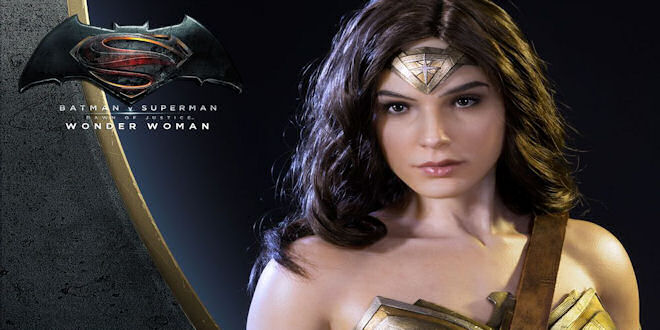 New Wonder Woman Gal Gadot Premium 1/2 Statue