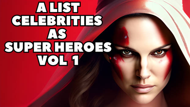 A List Celebrities As Super Heroes Vol 1