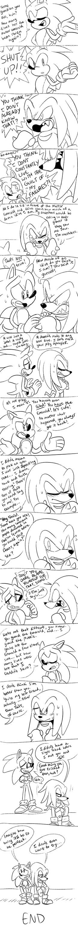 Sonic and Knuckles Comic