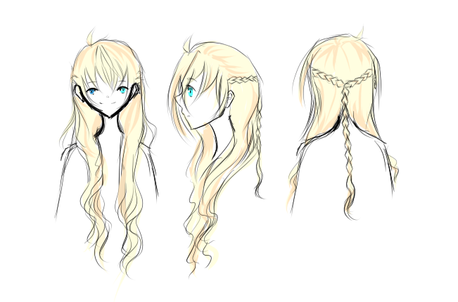 CE : Bliznetsi's hair ~