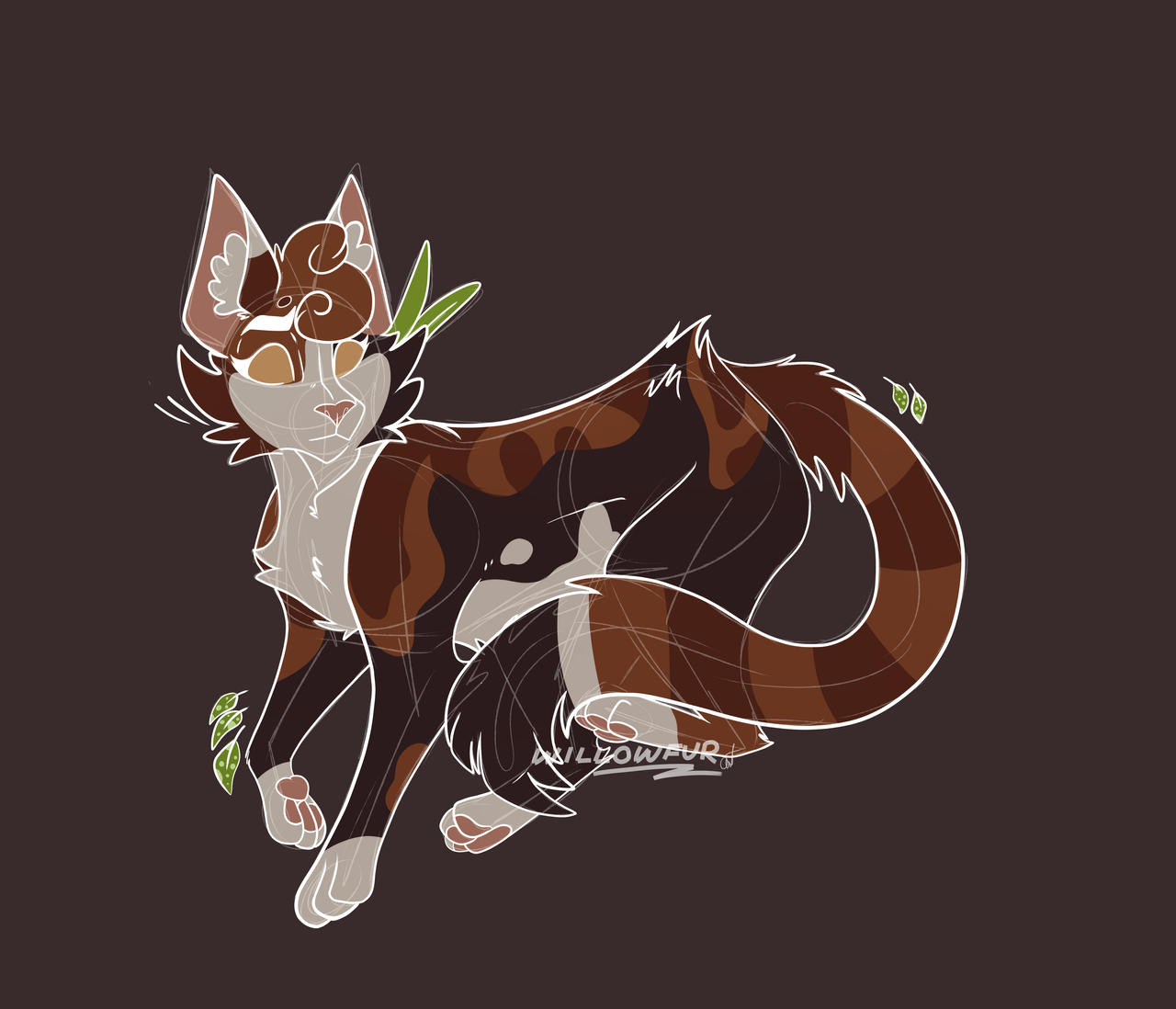 Spottedleaf Sticker StarClan Spottedleaf school sticker by WierzbaArtz on DeviantArt