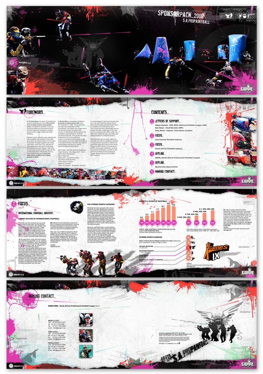 Paint Ball Brochure