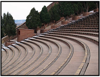 Redrocks Amphitheater stairs