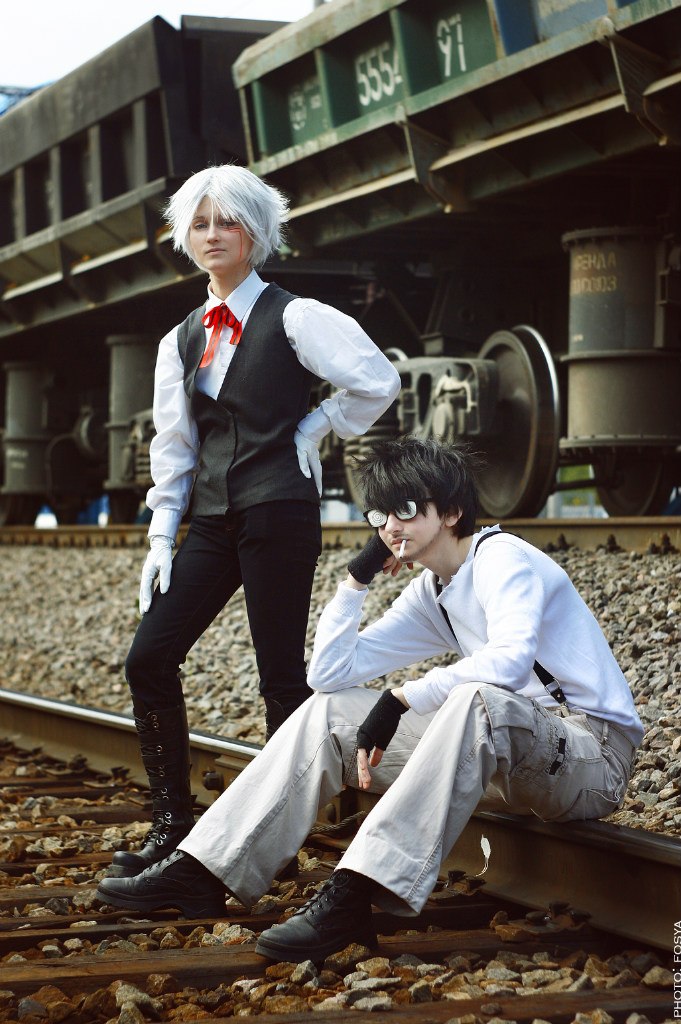 D. Gray-Man: Allen and Hobo Tyki