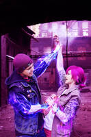 Delsin Rowe and Fetch