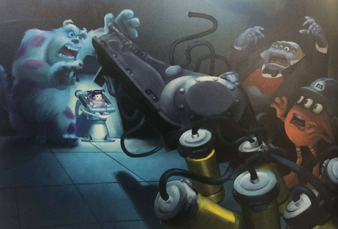 Sully Raur At Boo Sulley rescues Boo by SamuelBlomquist10 on DeviantArt