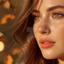 Freckled Glitter Soft Autumn Face