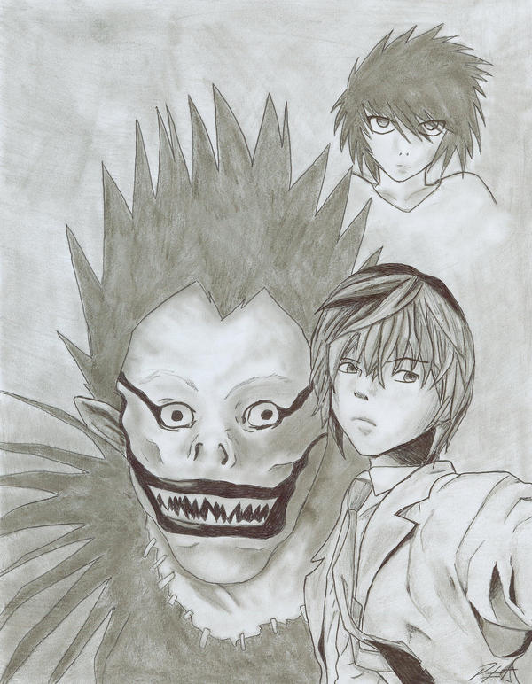 Deviantart Do Red Note Death Note FanArt by MangaFreak100 on DeviantArt