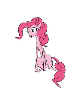 Pinkie Pie Gothic-colored