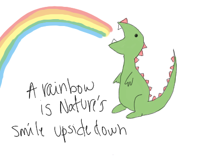 a rainbow is..