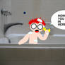 Gaara's Bath Time