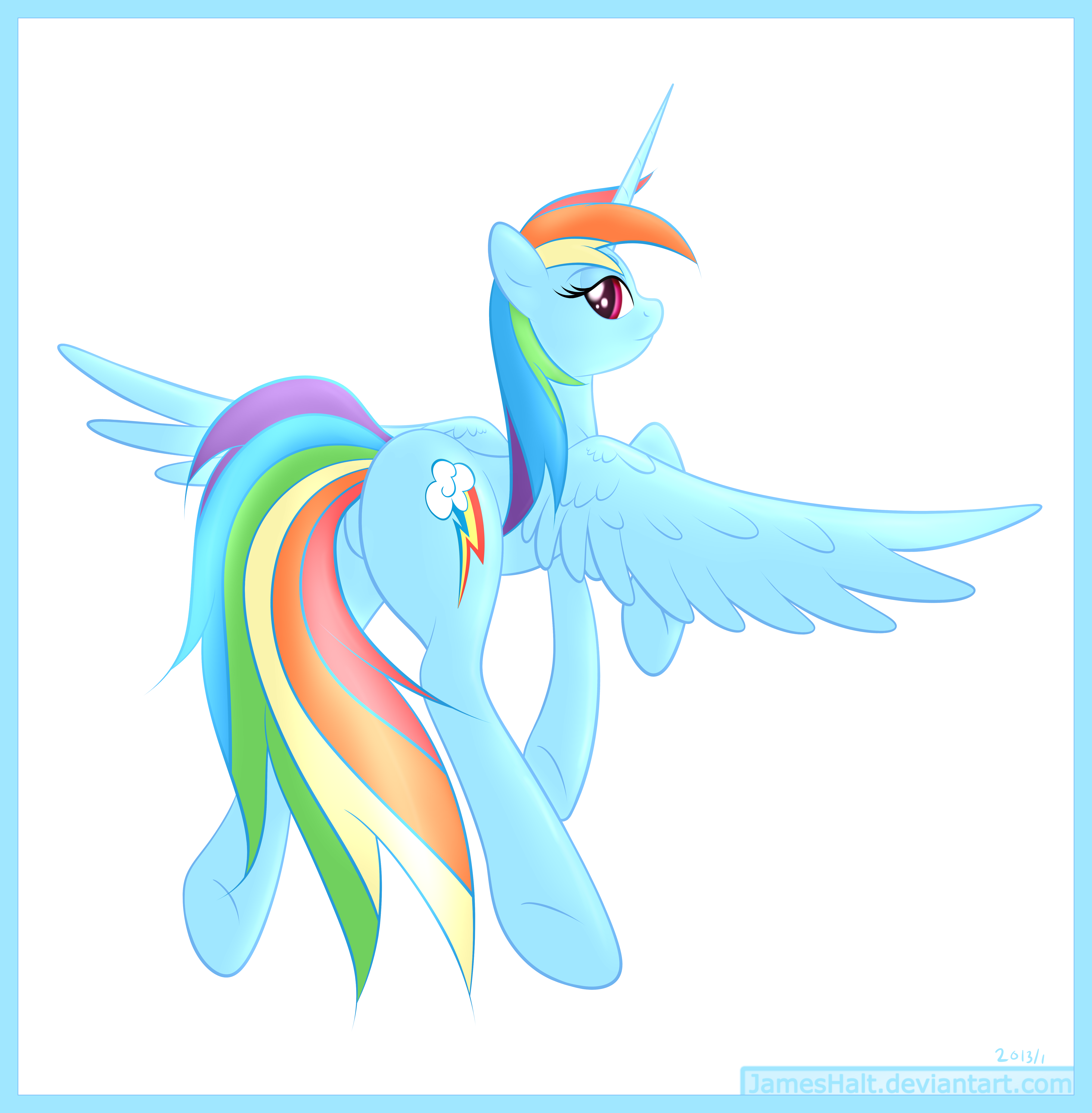 Alicorn Rainbow Dash