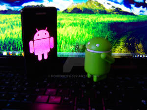 Android fallen in Love