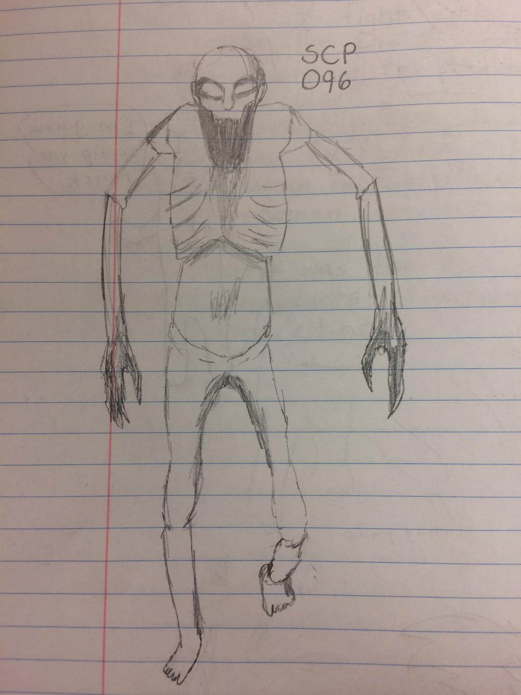 SCP-096 by Sapphire62Draws on DeviantArt