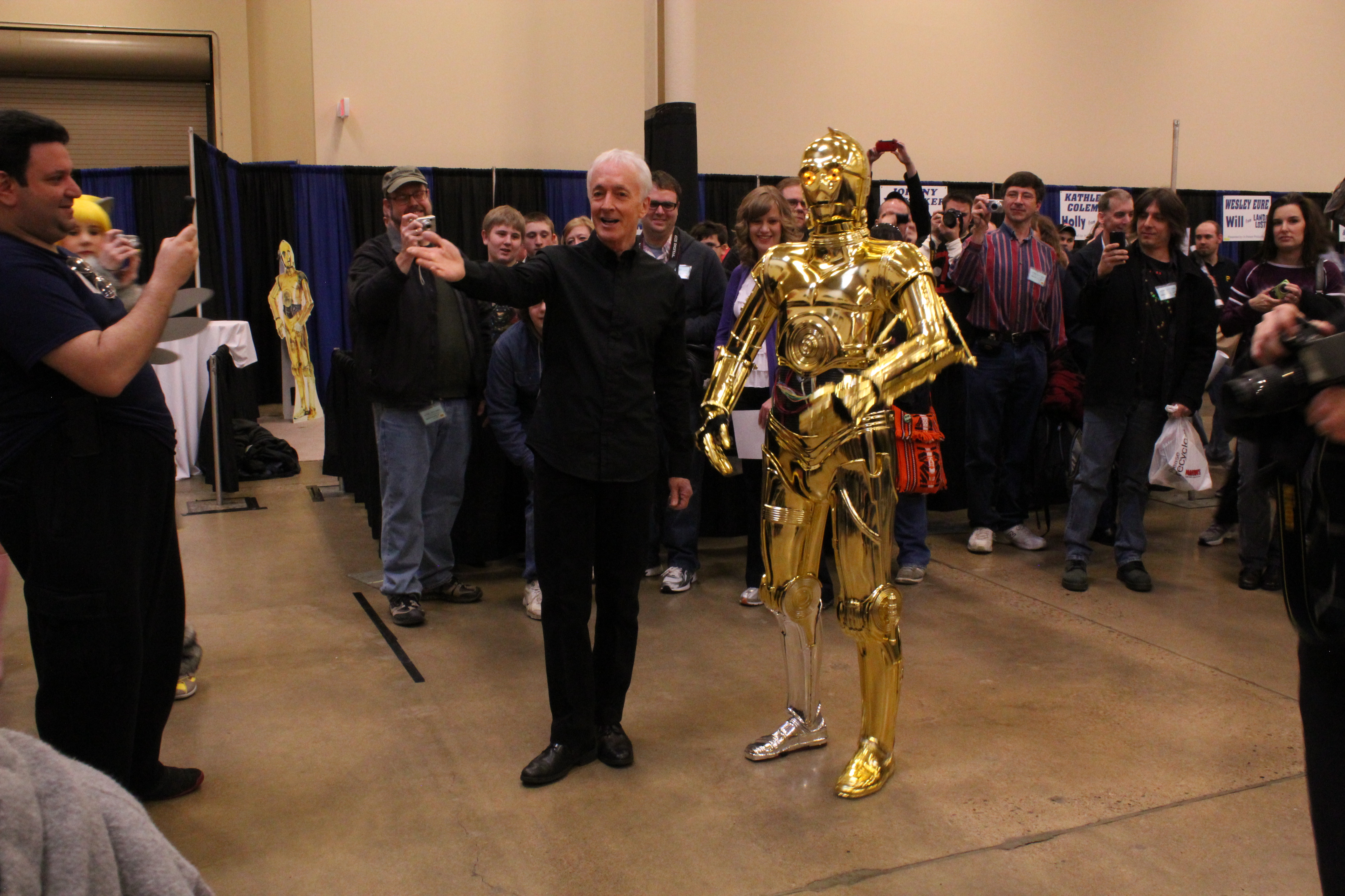 Anthony Daniels and C3-PO