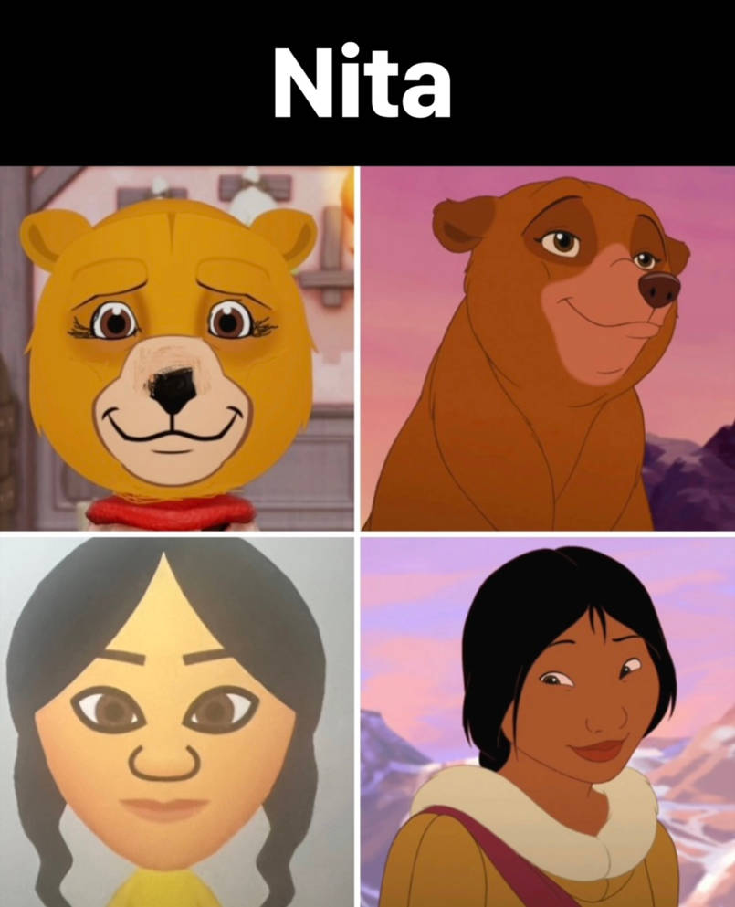 Nita Brother Bear 2 (Mii) by Sportsguy2000 on DeviantArt