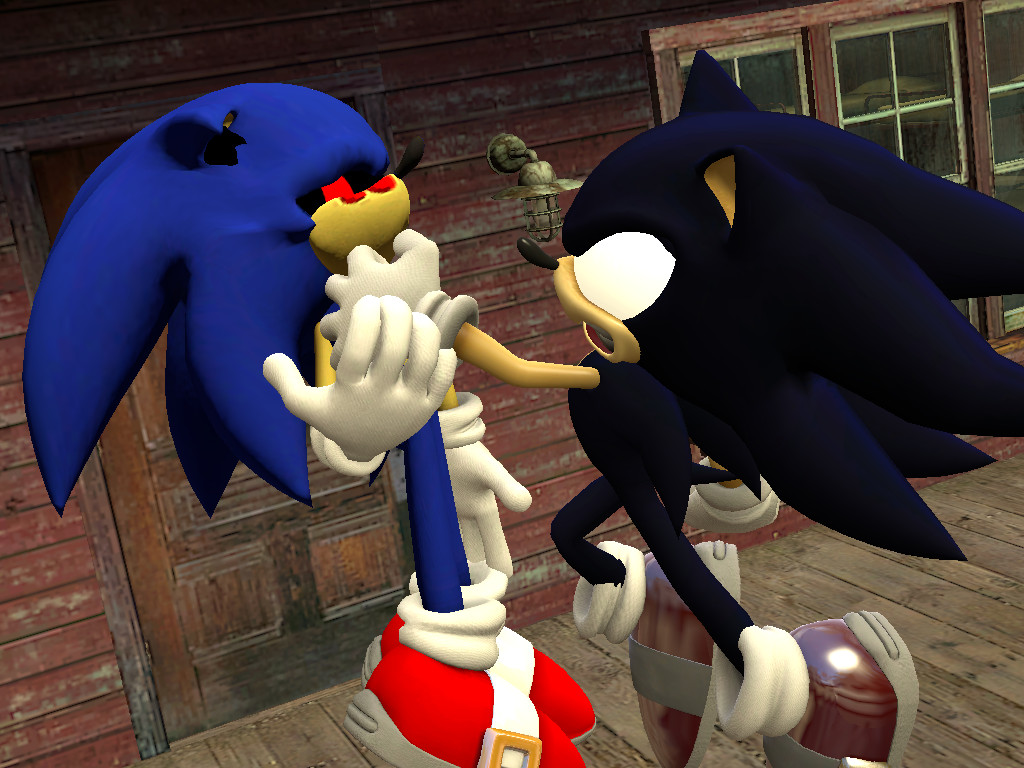 dark sonic vs sonic.exe by trey449 on DeviantArt